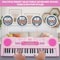 Pyle Pyle 49 Key Electric Keyboard, Karaoke Fun, Rechargeable Battery, Microphone, Compact Design PKBRD4912PK - alternate 6